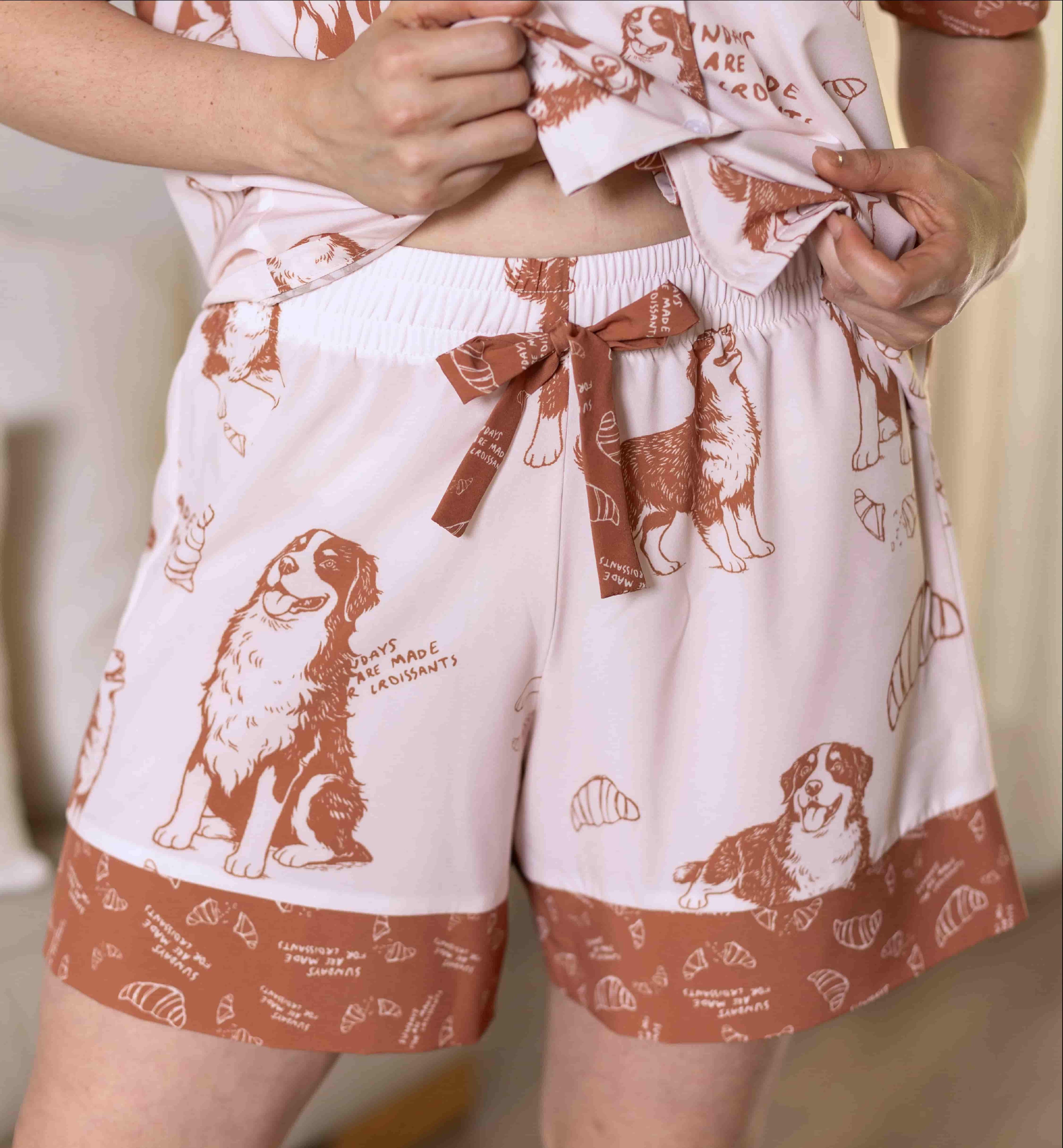 PIJAMA SHORT BERNÉS DE LA MONTAÑA TS0044