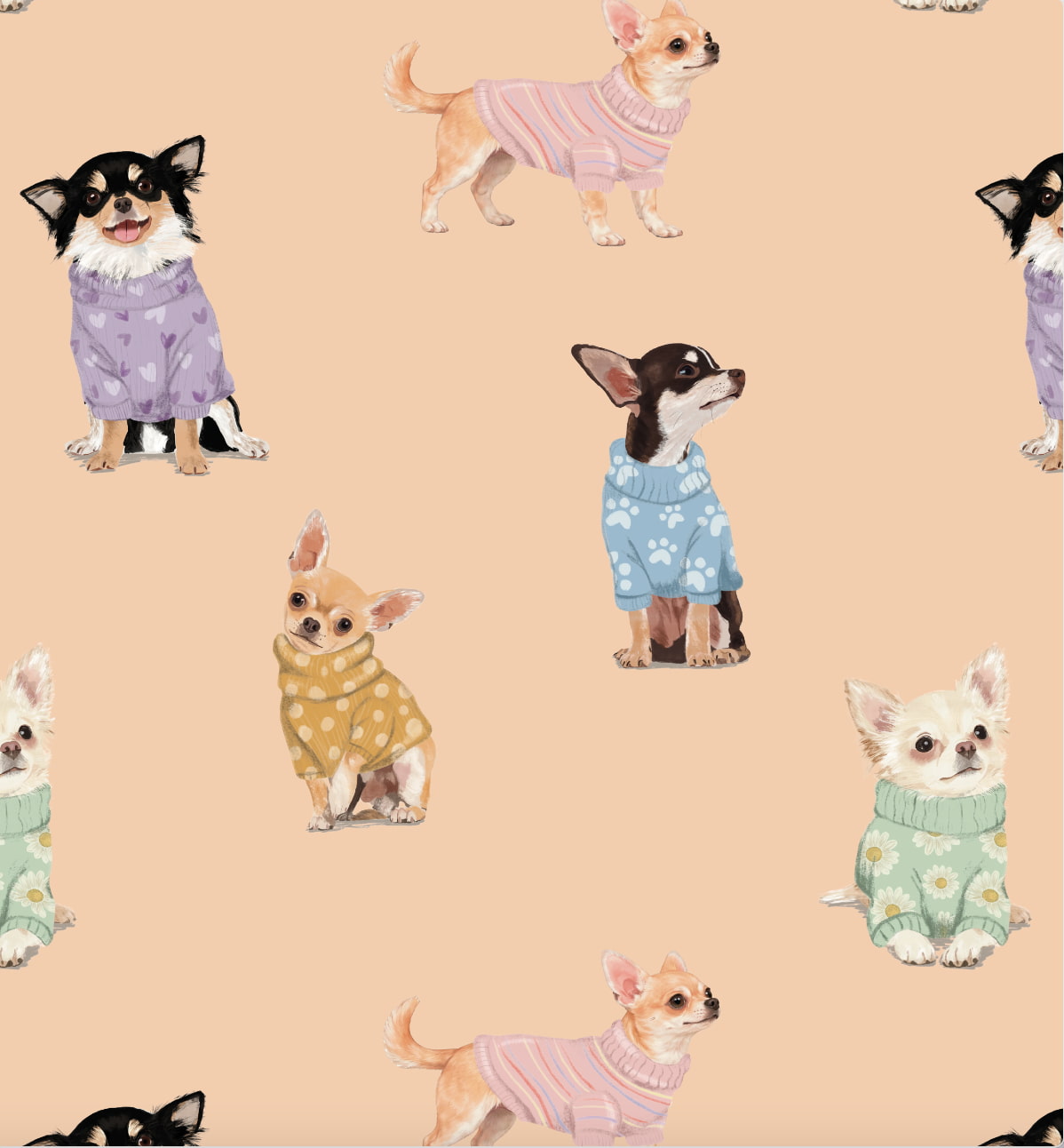 PIJAMA PANTALÓN CHIHUAHUA TP0093