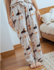 PIJAMA PERROS CRIOLLOS GRIS PL0350