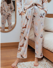 PIJAMA RAZAS PEQUEÑAS FLORAL PL0332