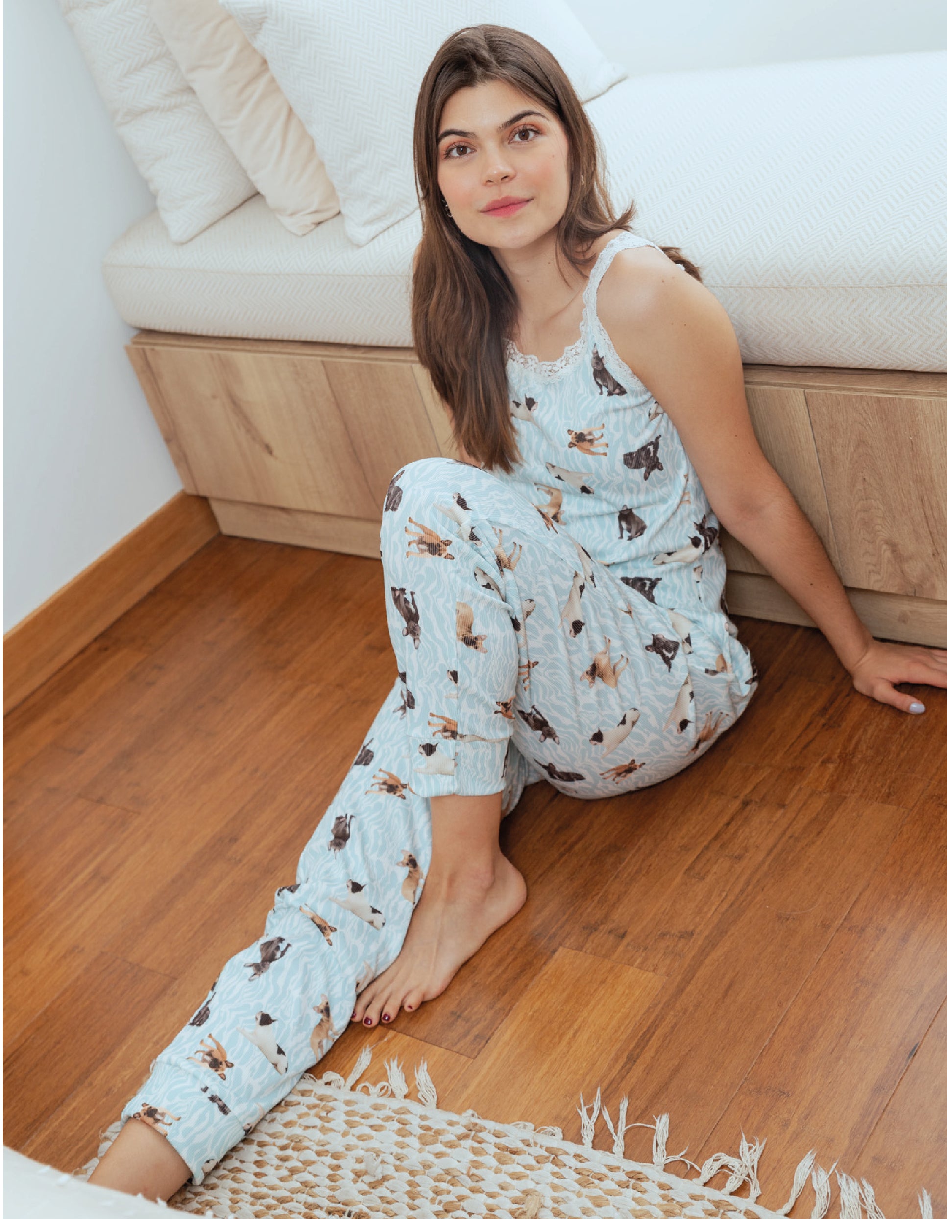 PIJAMA JOGGER FRENCHIE PL0338