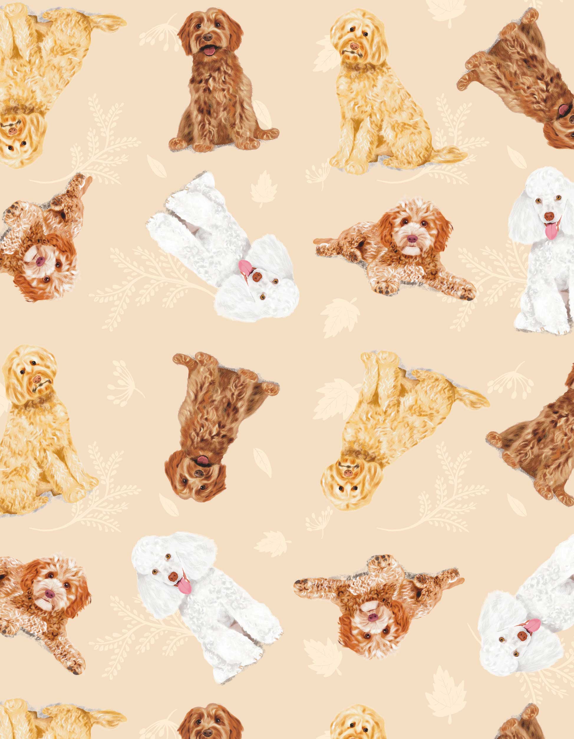 COSMETIQUERA POODLES BEIGE CTK001