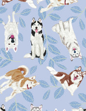PIJAMA PANTALÓN HUSKY AZUL TP0072