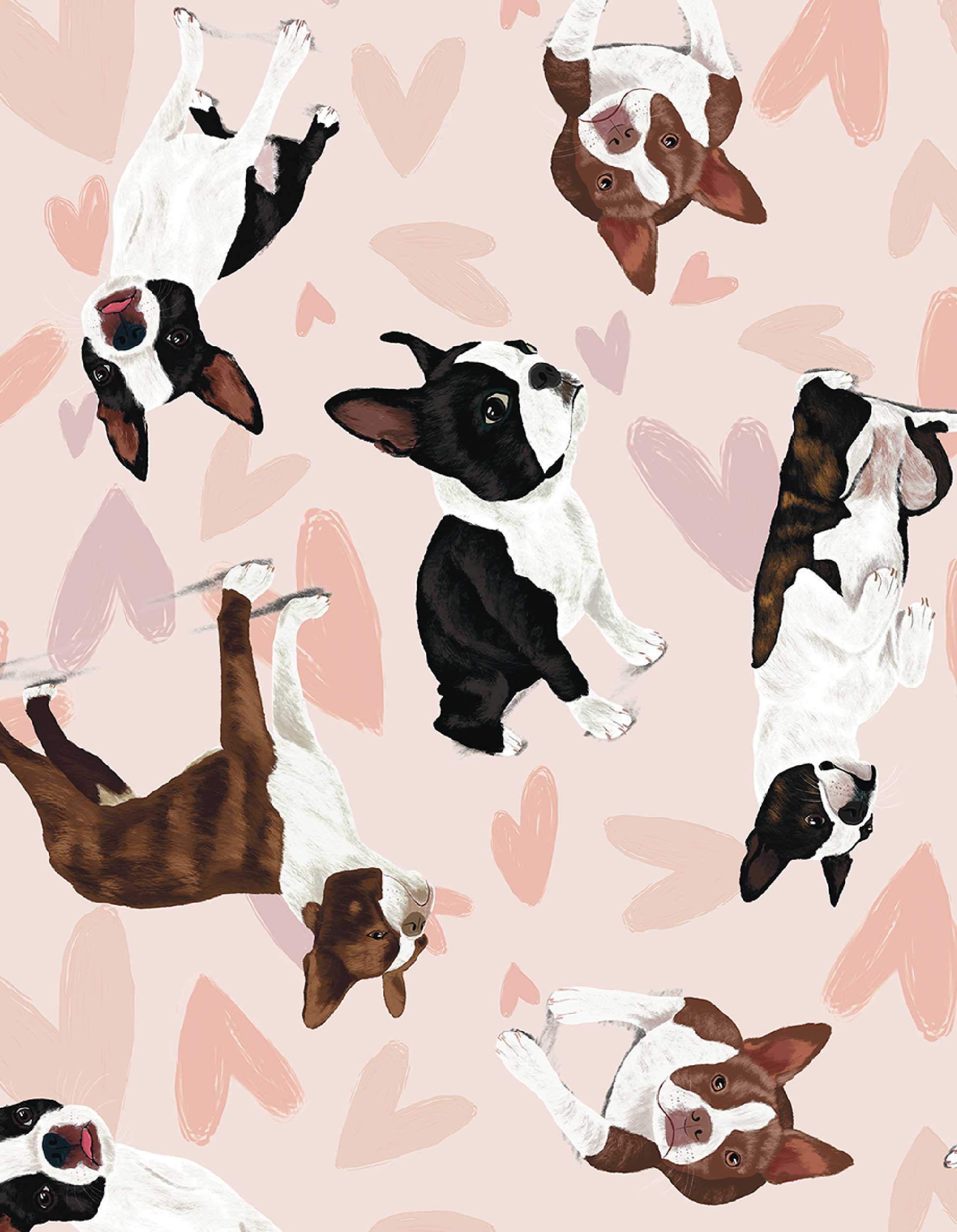 COSMETIQUERA  BOSTON TERRIER ROSADA CTK001