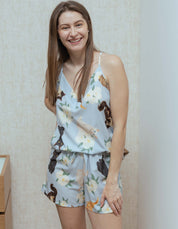 PIJAMA SHORT GATOS CRIOLLOS AZUL TS0040