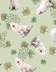 PIJAMA PANTALÓN SAMOYEDO VERDE TP0070