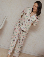 PIJAMA PANTALÓN PASTOR AUSTRALIANO AMARILLO TP0074