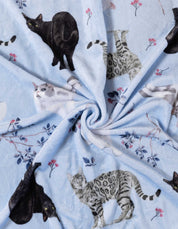 KIT ACCESORIOS GATOS MULTIRAZA AZUL