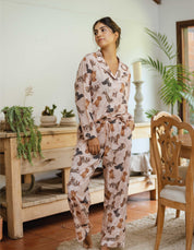 PIJAMA PANTALÓN SALCHICHA ROSADO TP0010