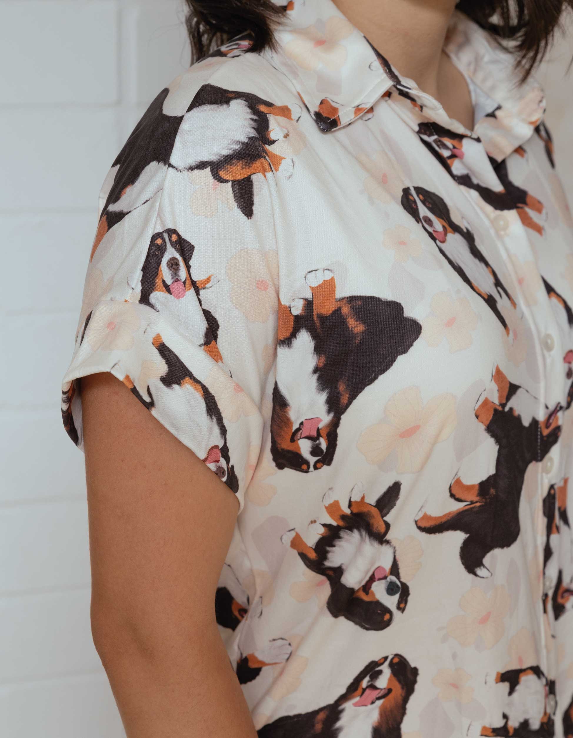 PIJAMA PANTALÓN BERNÉS MARFIL TP0077