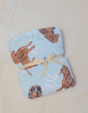 COBIJA SALCHICHA AZUL CBT001