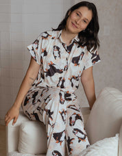 PIJAMA PANTALÓN BERNÉS MARFIL TP0077