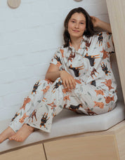 PIJAMA PANTALÓN PINSHER VERDE TP0080