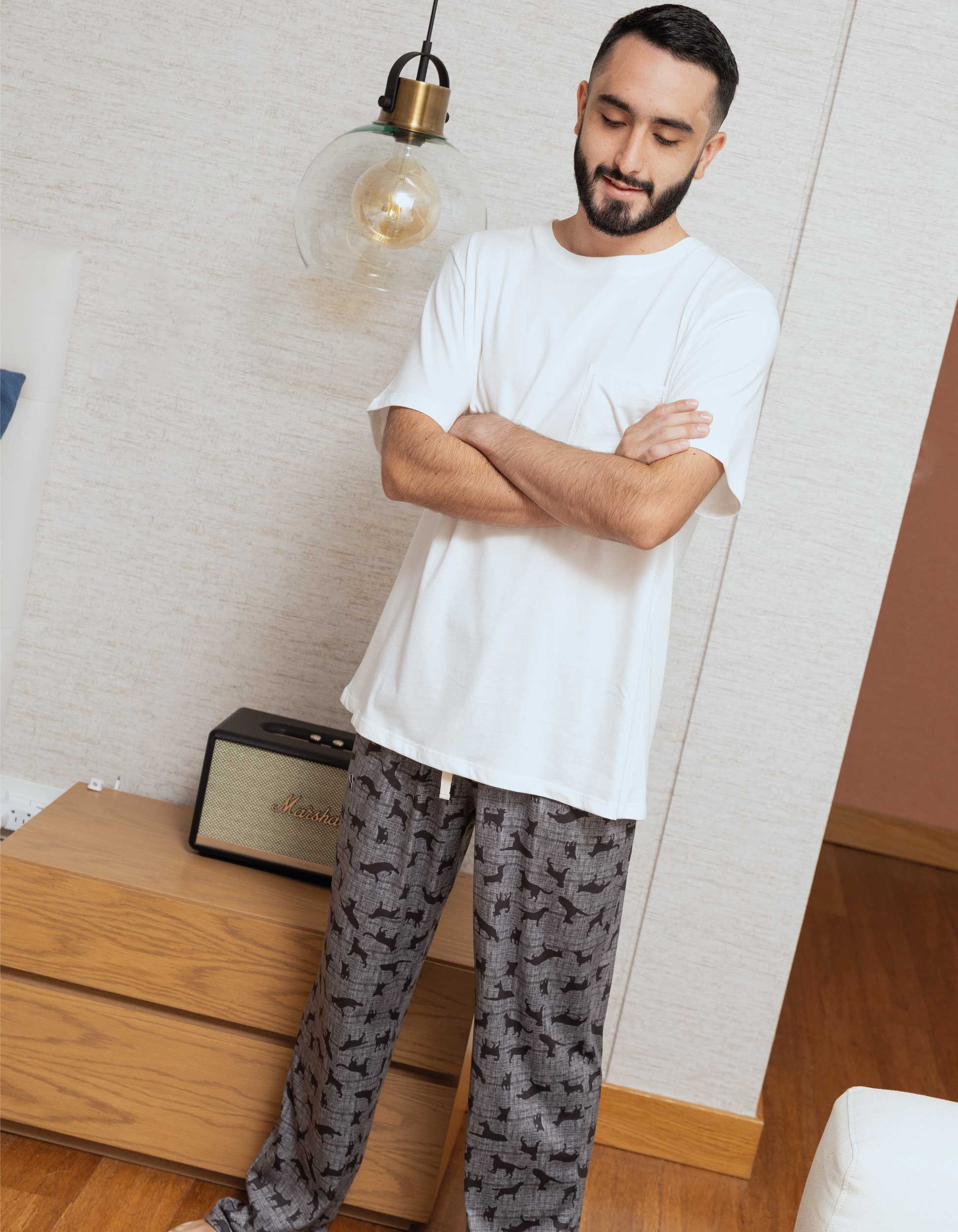 PIJAMA PANTALÓN PERROS MASCULINO TPM001