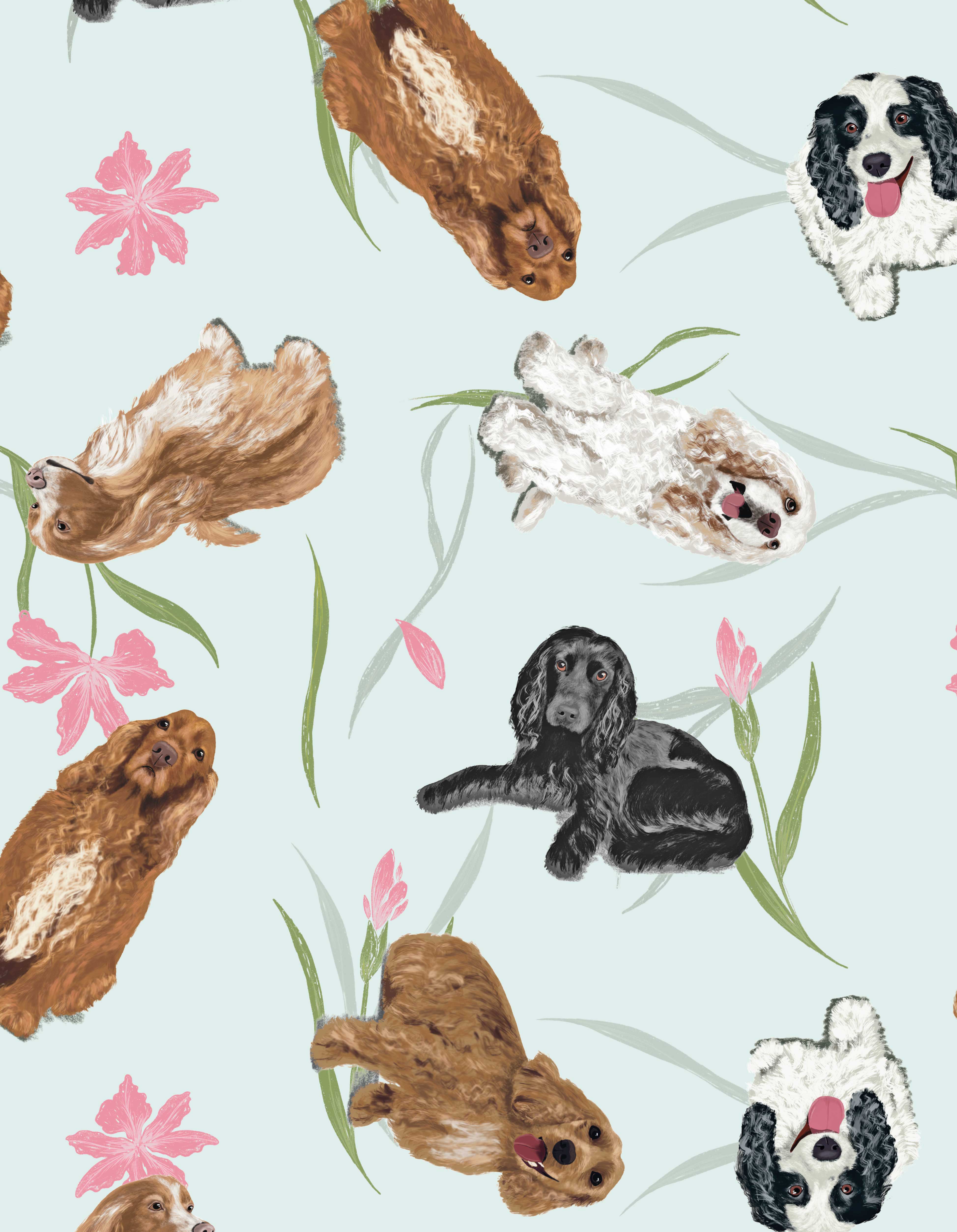 PIJAMA PANTALÓN COCKER VERDE TP0081