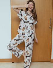 PIJAMA PANTALÓN SALCHICHA GRIS TP0084