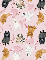 PIJAMA PANTALÓN POMERANIA ROSADO TP0083