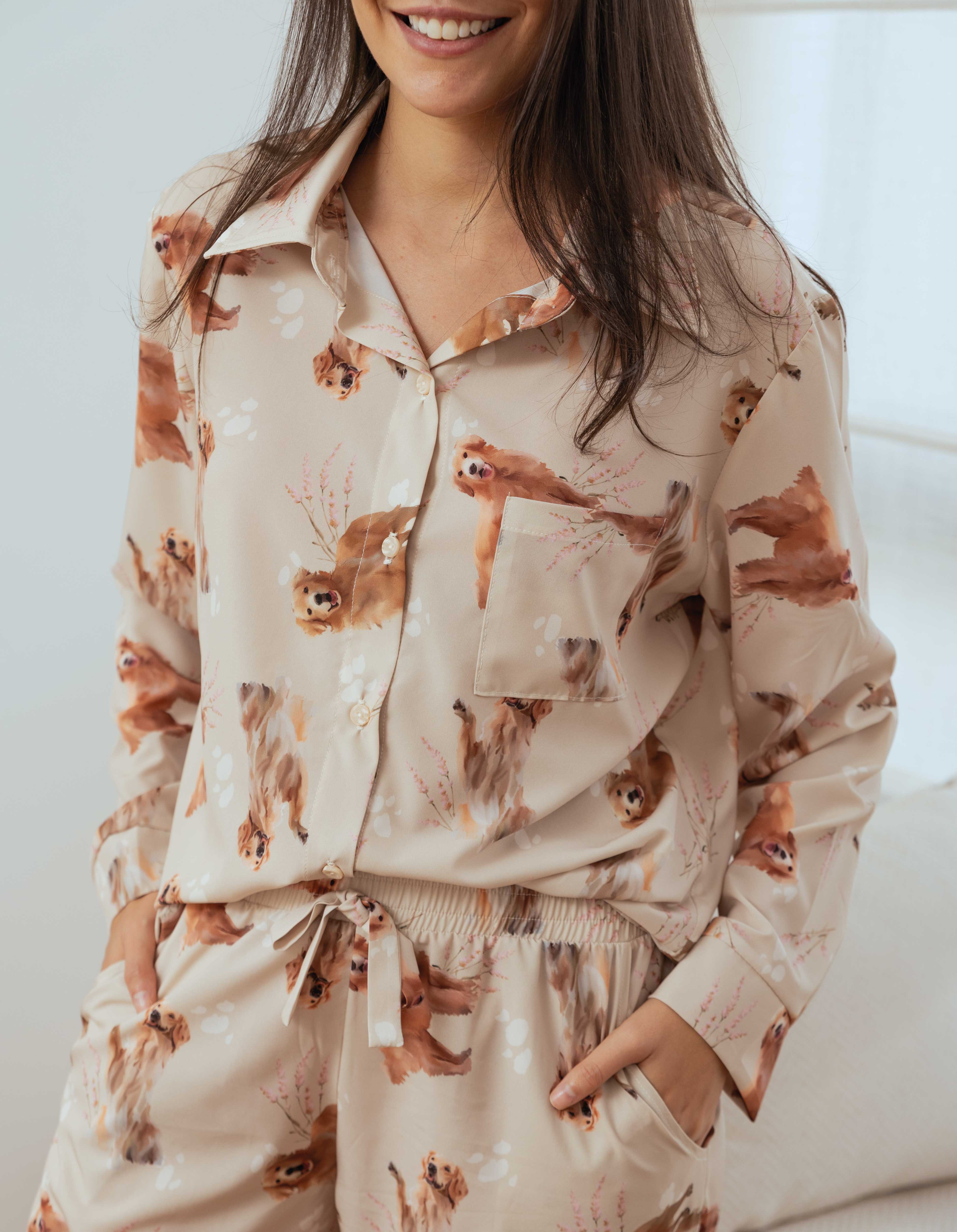PIJAMA PANTALÓN GOLDEN NUDE PL0266