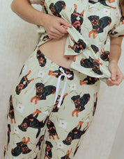 PIJAMA PANTALÓN ROTTWEILER VERDE TP0078