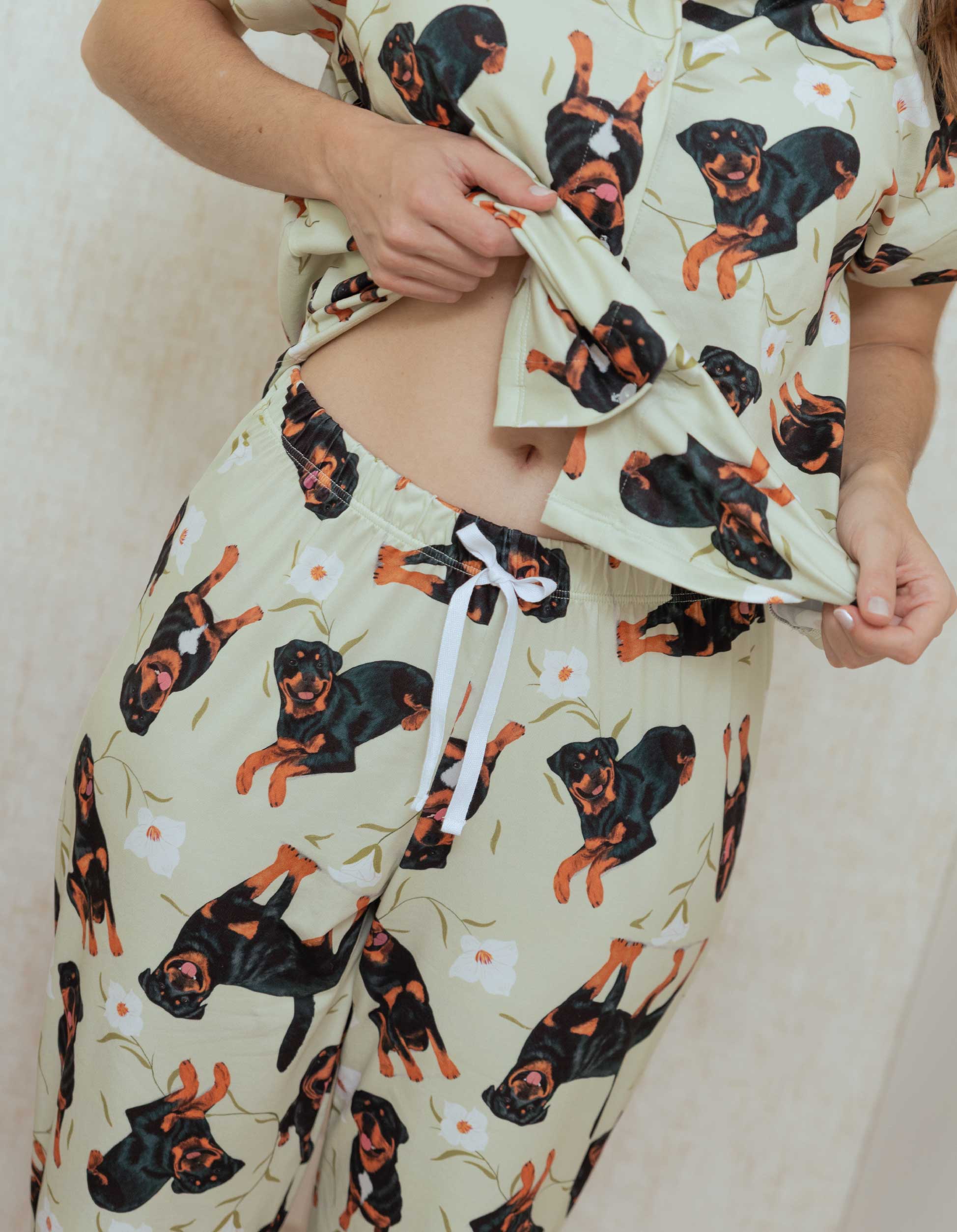 PIJAMA PANTALÓN ROTTWEILER VERDE TP0078