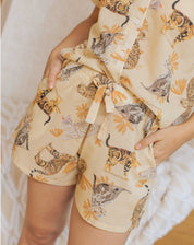 PIJAMA SHORT GATO BENGALÍ TS0013