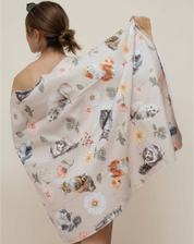 TOALLA GATOS  PELUDOS NUDE TTK001