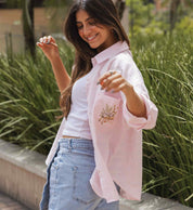 CAMISA FLORECER PERRITOS ECL002