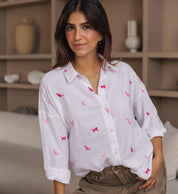 CAMISA PINK CAT LOVE ECL001