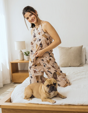 PIJAMA  PANTALÓN BULLY BEIGE TP0022